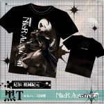 Nier: Automata Full Color T-Shirt Black Tee