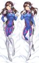 Overwatch D.Va Dakimakura Hugging Pillow Cover
