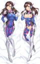 Overwatch D.Va Dakimakura Hugging Pillow Cover