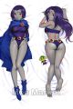 Teen Titans Raven Dakimakura Hugging Pillow Cover