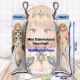 Xenoblade Chronicles 2 Mythra Mini Dakimakura Keychain Phone Strap