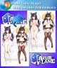 Azur Lane Atago Undressable Dakimakura Hugging Pillow Cover