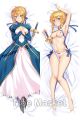 Fate Grand Order Altria Pendragon (Saber) Dakimakura Hugging Pillow Cover
