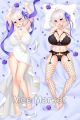 Azur Lane Sirius White Rose Skin Dakimakura Hugging Pillow Cover