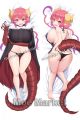 Miss Kobayashi's Dragon Maid Iruru Dakimakura Hugging Body Pillow Cover