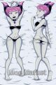 Teen Titans Jinx Dakimakura Hugging Body Pillow Cover