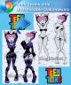 Teen Titans Jinx Undressable Dakimakura Hugging Body Pillow Cover
