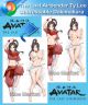 Avatar:The Last Airbender Ty Lee Undressable Dakimakura Hugging Body Pillow Cover