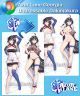 Azur Lane Georgia Undressable Dakimakura Hugging Body Pillow Cover