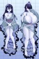 Monster Girl Encyclopedia Nureonago and Queen Slime Dakimakura Hugging Body Pillow Cover