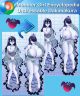 Monster Girl Encyclopedia Nureonago and Queen Slime Undressable Dakimakura Hugging Body Pillow Cover