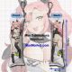 Zenless Zone Zero Nicole Demara Mini Dakimakura Keychain Phone Strap