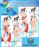 Overwatch 2 Kiriko Undressable Dakimakura Hugging Body Pillow Cover
