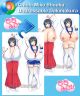 Chichi Miko!! Chichiizumi Shuuka Undressable Dakimakura Hugging Body Pillow Cover