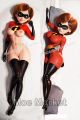 The Incredibles Elastigirl Dakimakura Hugging Body Pillow Cover