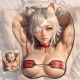 Mushoku Tensei Ghislaine Dedoldia 3D Wrist Rest Oppai Mouse Pad