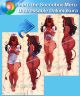 Meru the Succubus Meru Undressable Dakimakura Hugging Body Pillow Cover