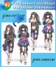 Fire Emblem Fates Rhajat Undressable Dakimakura Hugging Body Pillow Cover