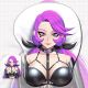 FreeStyle 2 Violet 3D Wrist Rest Oppai Mouse Pad