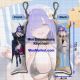 Azur Lane Mogador Mini Dakimakura Keychain Phone Strap