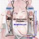 Blue Archive Yozakura Kirara Mini Dakimakura Keychain Phone Strap