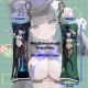 Azur Lane Cheshire Mini Dakimakura Keychain Phone Strap
