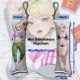 Plus-Sized Elf Erufuda Mini Dakimakura Keychain Phone Strap
