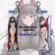 Azur Lane Alvitr Mini Dakimakura Keychain Phone Strap