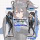 Zenless Zone Zero Zhu Yuan Mini Dakimakura Keychain Phone Strap