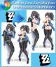 Zenless Zone Zero Zhu Yuan Undressable Dakimakura Hugging Body Pillow Cover