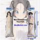 DragonBall Videl Mini Dakimakura Keychain Phone Strap