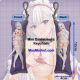 Azur Lane Belfast: Blissful Service Mini Dakimakura Keychain Phone Strap