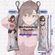 Dandadan Momo Ayase Mini Dakimakura Keychain Phone Strap
