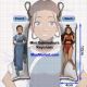 Avatar:The Last Airbender Katara Mini Dakimakura Keychain Phone Strap