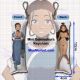 Avatar:The Last Airbender Katara Mini Dakimakura Keychain Phone Strap