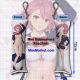 Dandadan Aira Shiratori Mini Dakimakura Keychain Phone Strap