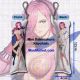 One Piece Vinsmoke Reiju Mini Dakimakura Keychain Phone Strap