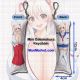 Chichi Miko!! Matsushita Ririka Mini Dakimakura Keychain Phone Strap