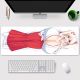 Chichi Miko!! Matsushita Ririka Gaming Mouse Pad Desk Pad Playmat