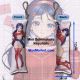 MiSide Mita Mini Dakimakura Keychain Phone Strap