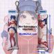 MiSide Cool Mita Cappie Mini Dakimakura Keychain Phone Strap