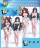 Zenless Zone Zero Astra Yao Undressable Dakimakura Hugging Body Pillow Cover