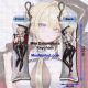 Zenless Zone Zero Evelyn Chevalier Mini Dakimakura Keychain Phone Strap