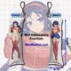 MiSide Crazy Mita Mini Dakimakura Keychain Phone Strap
