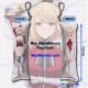 Solo Leveling Cha Hae-In Mini Dakimakura Keychain Phone Strap