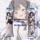 Girumasu Alina Clover Mini Dakimakura Keychain Phone Strap