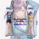 Solo Leveling Sung Jin-Ah Mini Dakimakura Keychain Phone Strap