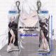 Re:Zero Echidna Mini Dakimakura Keychain Phone Strap