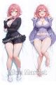 100Kanojo Hakari Hanazono Dakimakura Hugging Body Pillow Cover