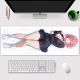 100Kanojo Hakari Hanazono Gaming Mouse Pad Desk Pad Playmat